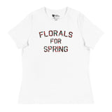 Florals for Spring (Women's Relaxed T-Shirt)-Women's T-Shirts-Swish Embassy