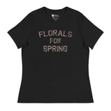 Florals for Spring (Women's Relaxed T-Shirt)-Women's T-Shirts-Swish Embassy