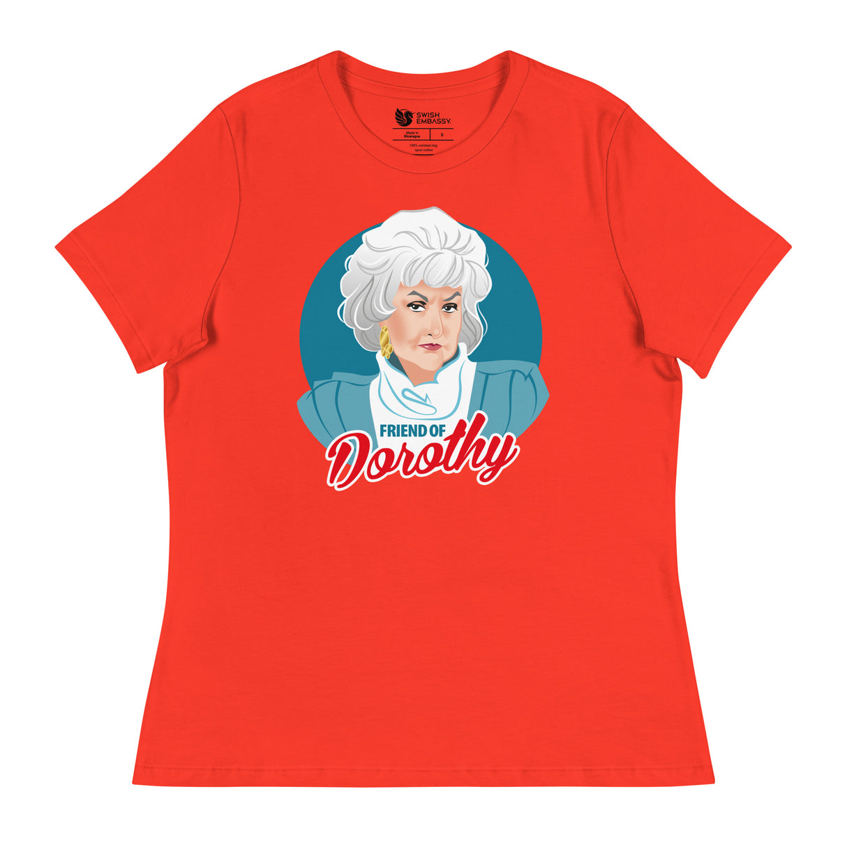Friend of Dorothy (Women's Relaxed T-Shirt)-Women's T-Shirts-Swish Embassy