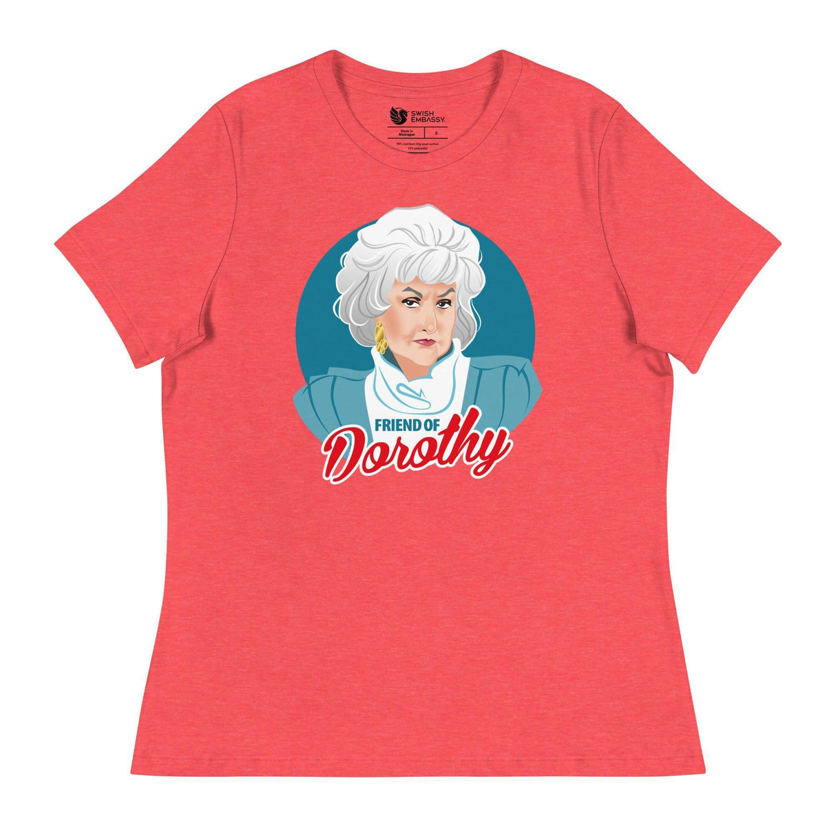 Friend of Dorothy (Women's Relaxed T-Shirt)-Women's T-Shirts-Swish Embassy