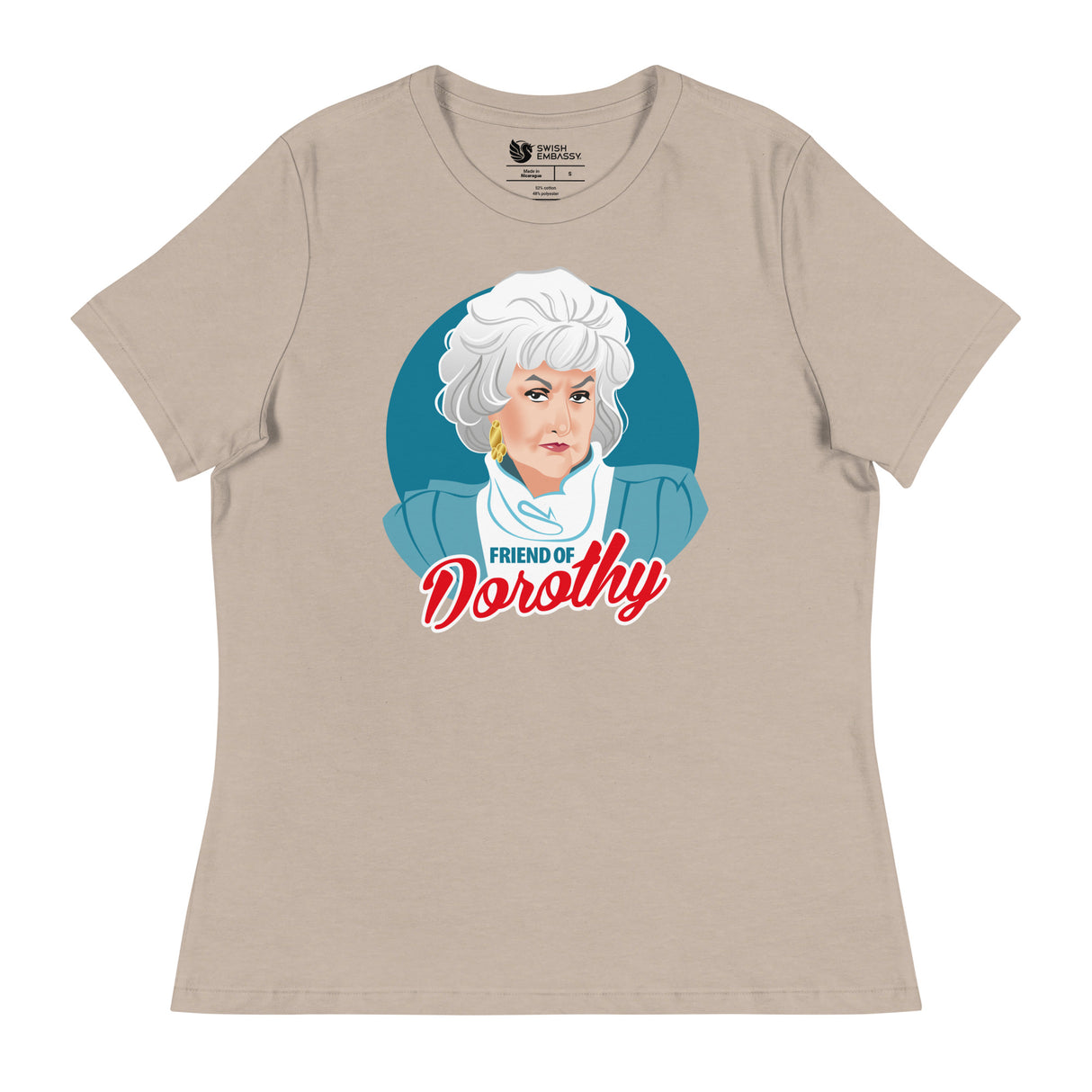 Friend of Dorothy (Women's Relaxed T-Shirt)-Women's T-Shirts-Swish Embassy