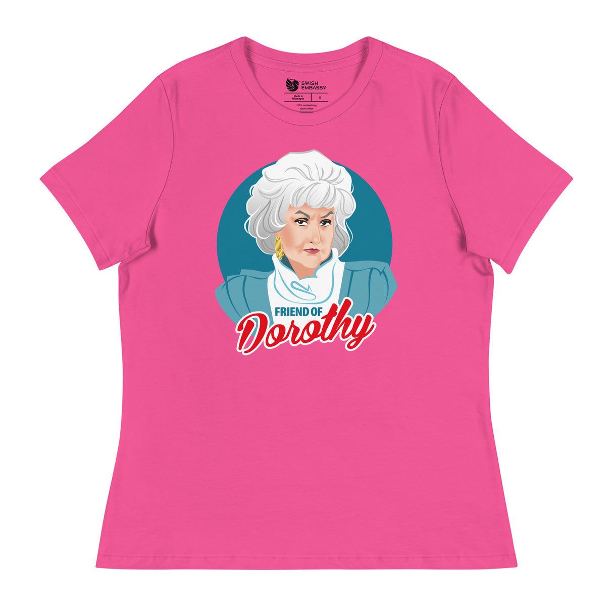 Friend of Dorothy (Women's Relaxed T-Shirt)-Women's T-Shirts-Swish Embassy