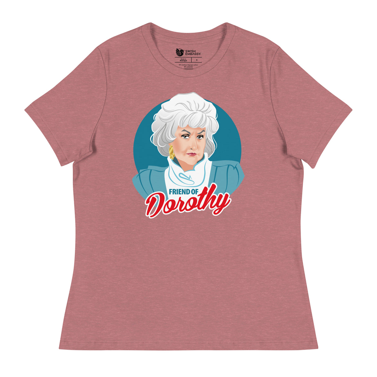 Friend of Dorothy (Women's Relaxed T-Shirt)-Women's T-Shirts-Swish Embassy