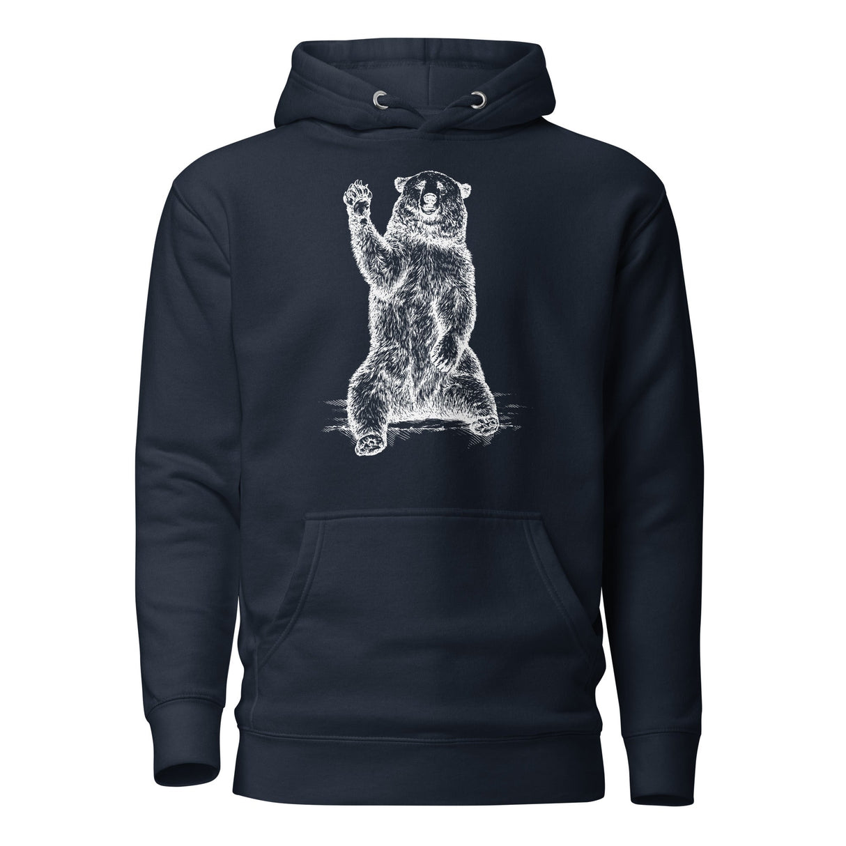 Friendly Bear (Hoodie)-Hoodie-Swish Embassy