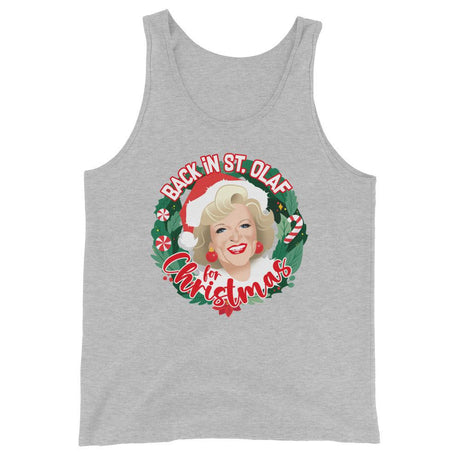 GG Back in St Olaf Christmas (Tank Top)-Christmas Tank Tops-Swish Embassy