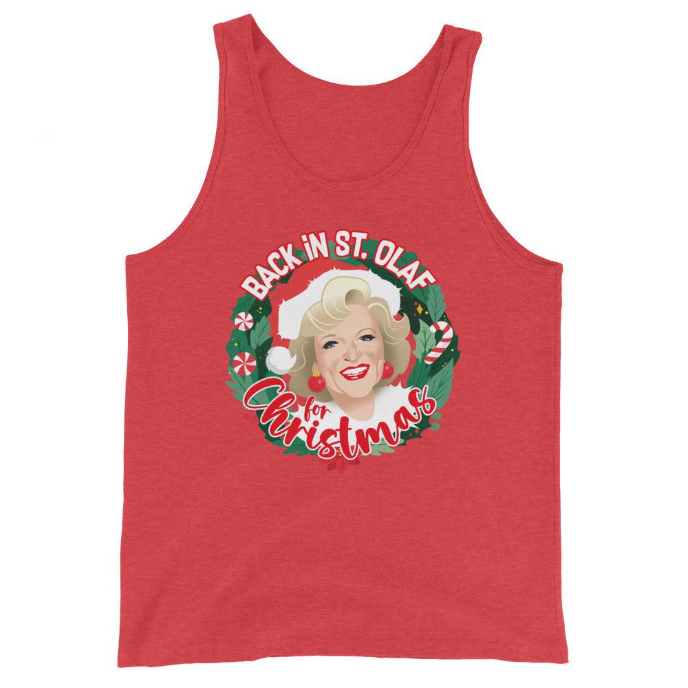 GG Back in St Olaf Christmas (Tank Top)-Christmas Tanks-Swish Embassy