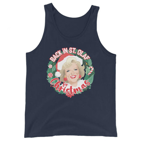 GG Back in St Olaf Christmas (Tank Top)-Christmas Tanks-Swish Embassy