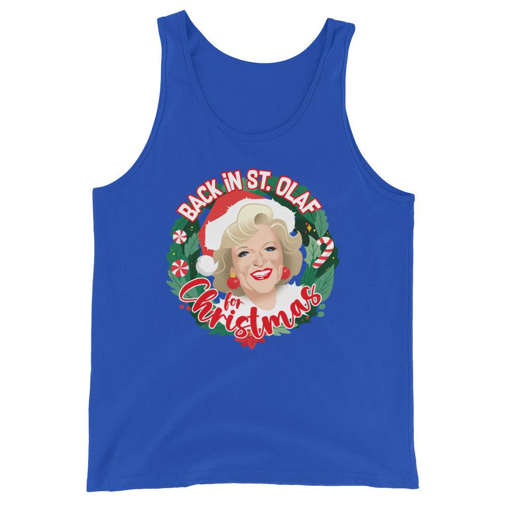 GG Back in St Olaf Christmas (Tank Top)-Tank Top-Swish Embassy