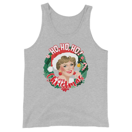 GG Ho Ho Ho Xmas (Tank Top)-Christmas Tank Tops-Swish Embassy