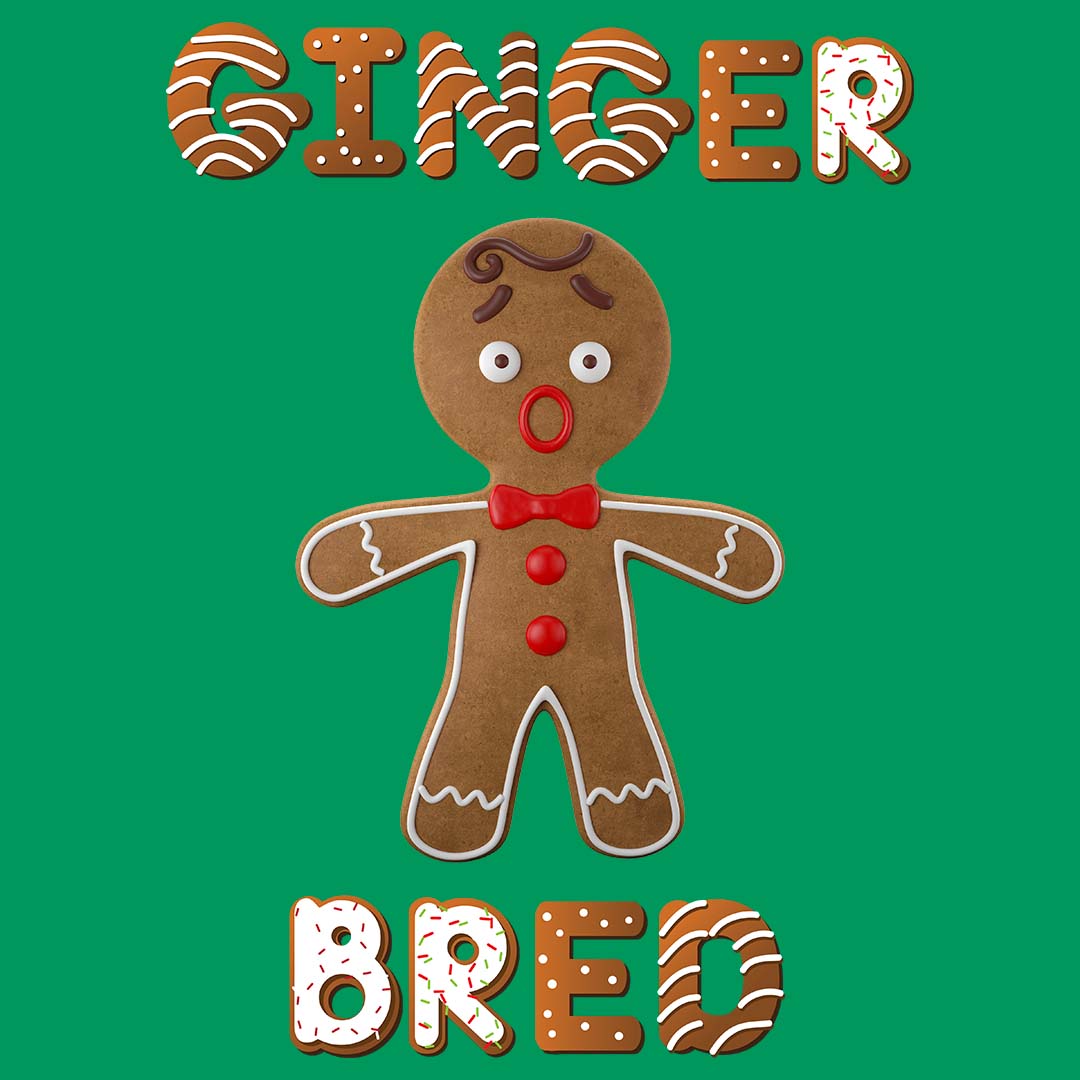 Ginger Bred-Christmas T-Shirts-Swish Embassy