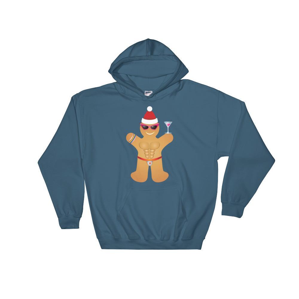 Gingerbread Circuit Man (Hoodie)-Hoodie-Swish Embassy