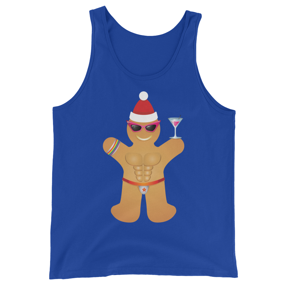 Gingerbread Circuit Man (Tank Top)-Tank Top-Swish Embassy