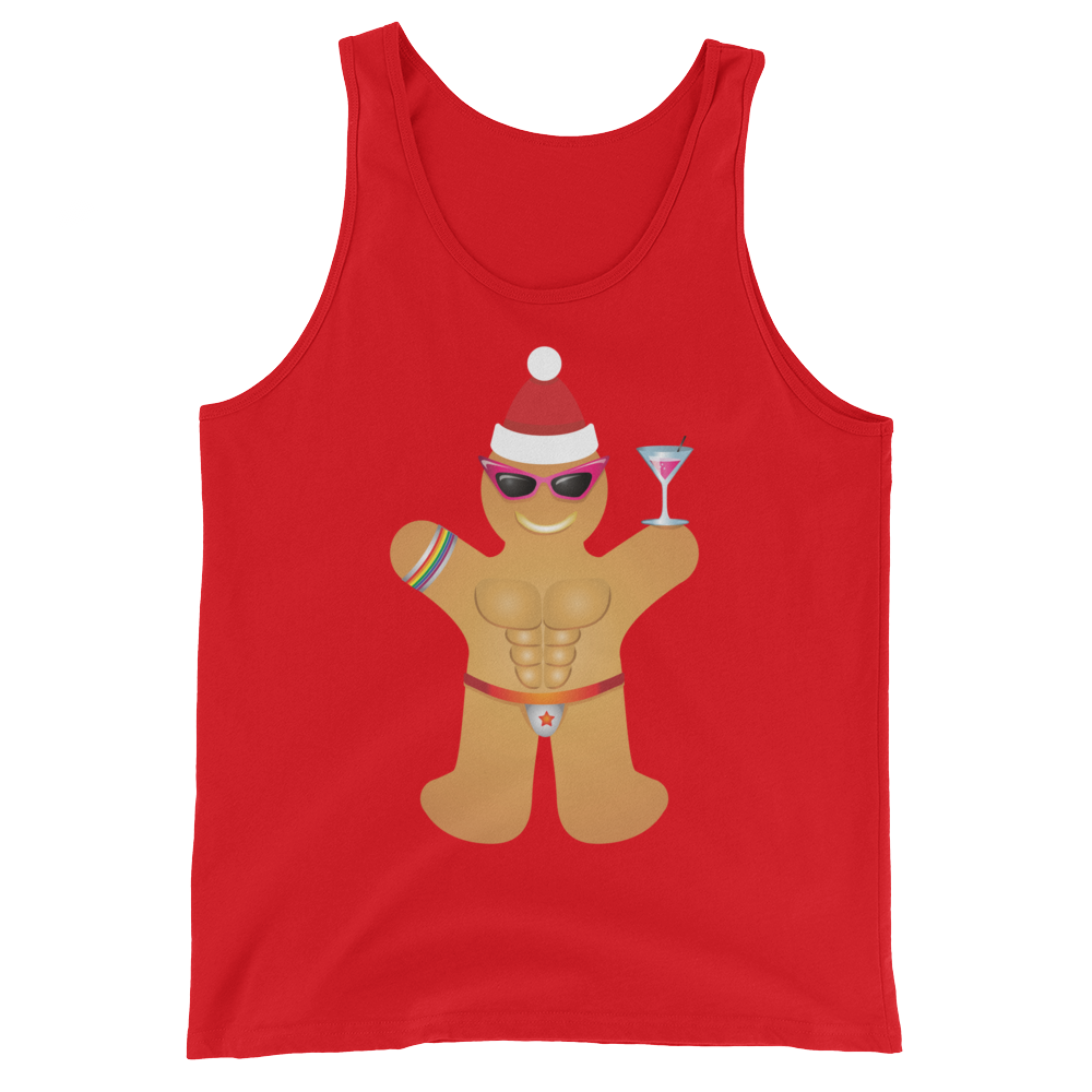 Gingerbread Circuit Man (Tank Top)-Tank Top-Swish Embassy