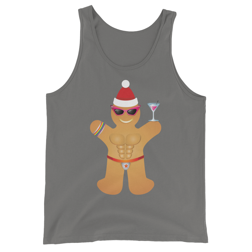 Gingerbread Circuit Man (Tank Top)-Tank Top-Swish Embassy