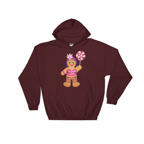 Gingerbread Drag Queen (Hoodie)-Hoodie-Swish Embassy