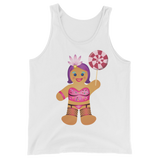 Gingerbread Drag Queen (Tank Top)-Christmas Tank Tops-Swish Embassy