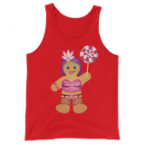 Gingerbread Drag Queen (Tank Top)-Christmas Tanks-Swish Embassy