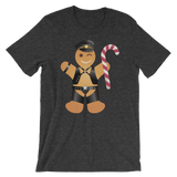 Gingerbread Leather Man-T-Shirts-Swish Embassy