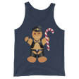 Gingerbread Leather Man (Tank Top)-Christmas Tanks-Swish Embassy