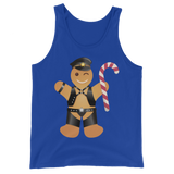 Gingerbread Leather Man (Tank Top)-Christmas Tanks-Swish Embassy