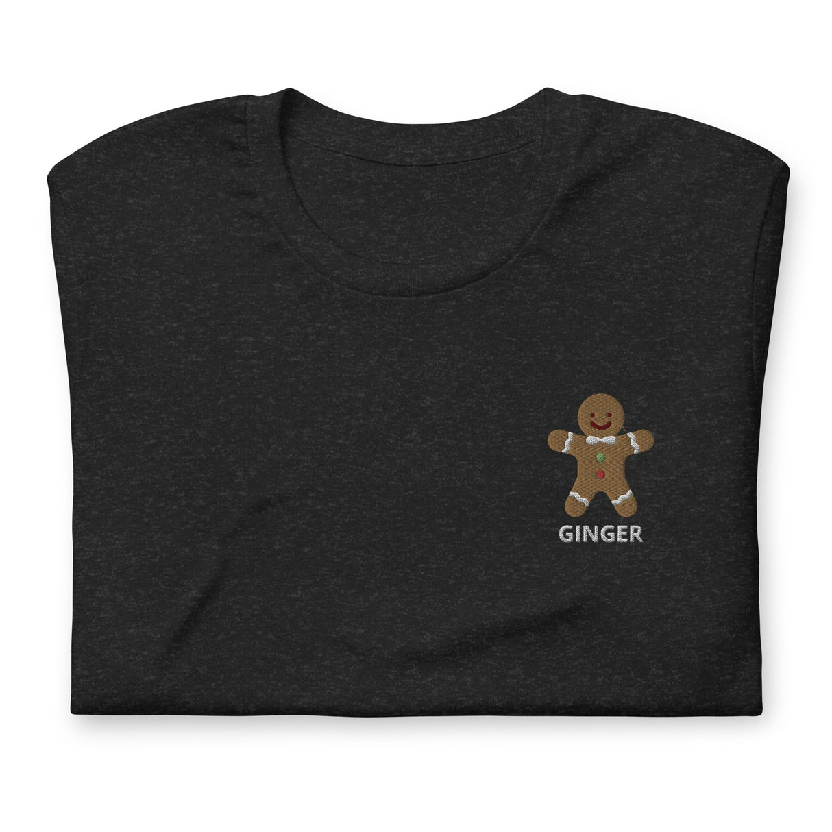 Gingerbread Man (Ginger)-Christmas T-Shirts-Swish Embassy