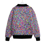 Glitch Candy (Fleece Jacket)-Fleece Jacket-Swish Embassy