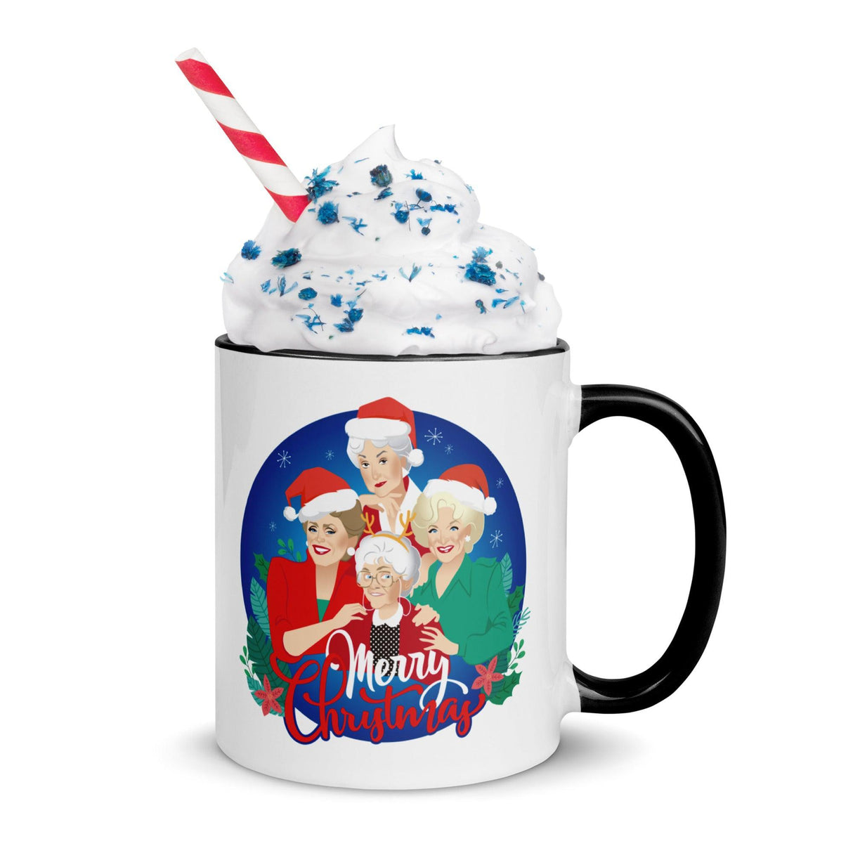 Golden Christmas (Christmas Mugs)-Mugs-Swish Embassy