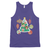 Golden Christmas (Tank Top)-Christmas Tank Tops-Swish Embassy