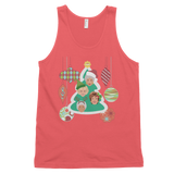 Golden Christmas (Tank Top)-Christmas Tank Tops-Swish Embassy