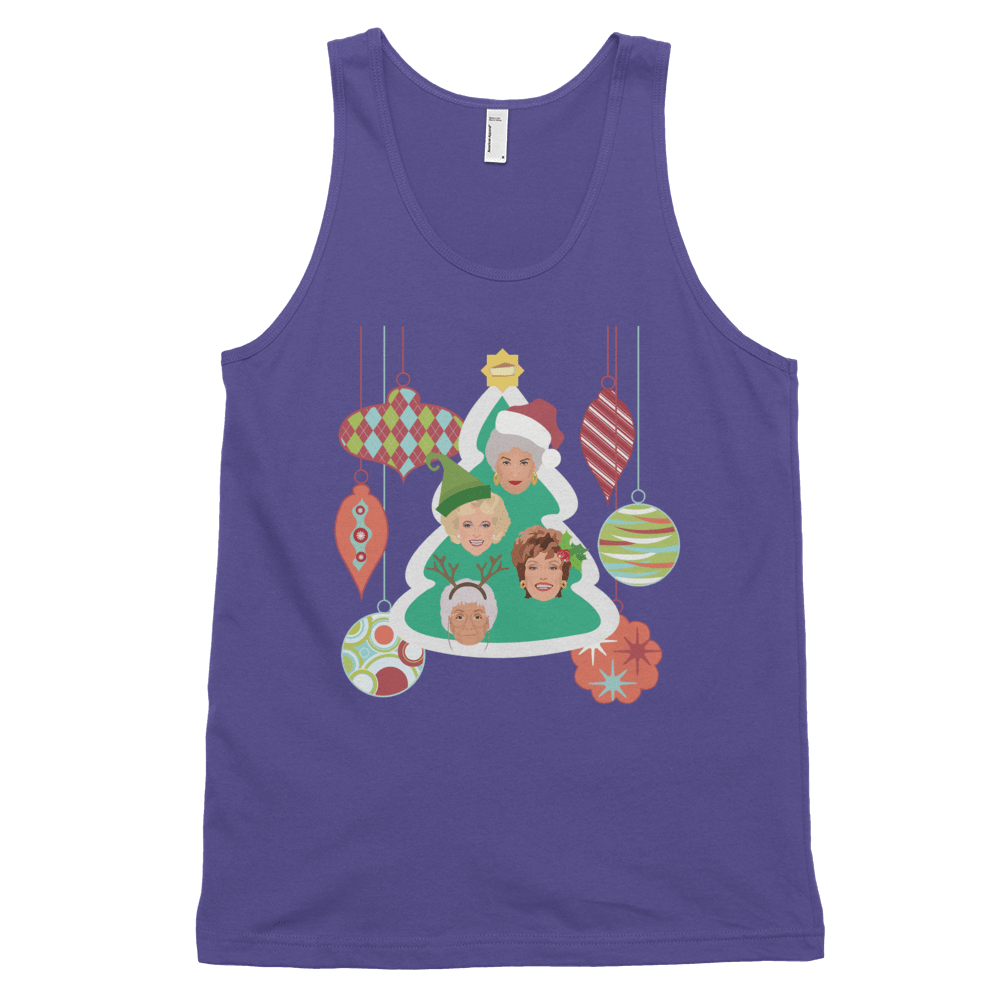 Golden Christmas (Tank Top)-Tank Top-Swish Embassy