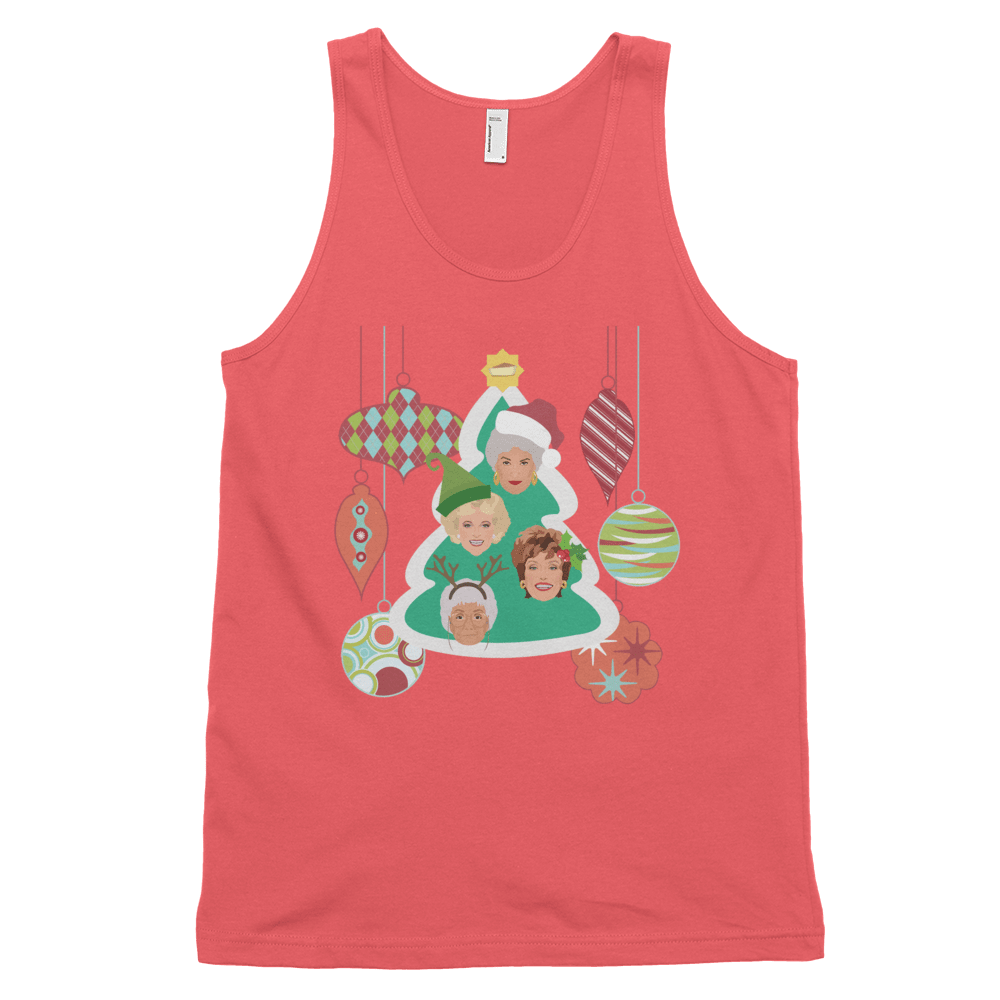 Golden Christmas (Tank Top)-Tank Top-Swish Embassy