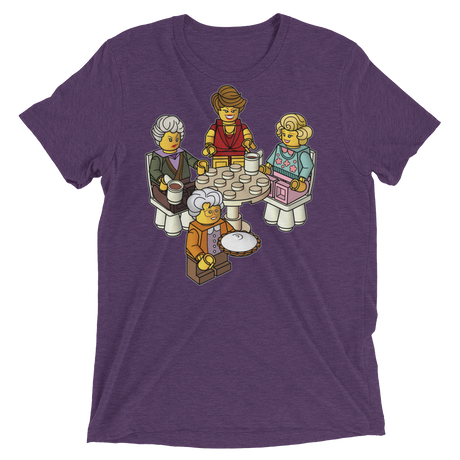 Golden Girls Blocks (Triblend)-Triblend T-Shirt-Swish Embassy