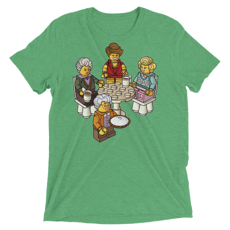 Golden Girls Blocks (Triblend)-Triblend T-Shirt-Swish Embassy