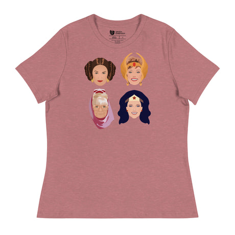 Golden League (Women's Relaxed T-Shirt)-Women's T-Shirts-Swish Embassy