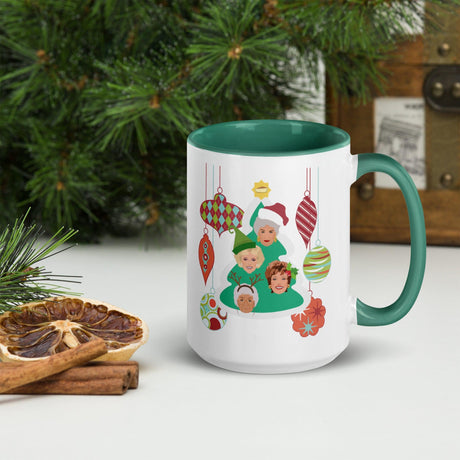 Golden Ornament (Christmas Mugs)-Mugs-Swish Embassy