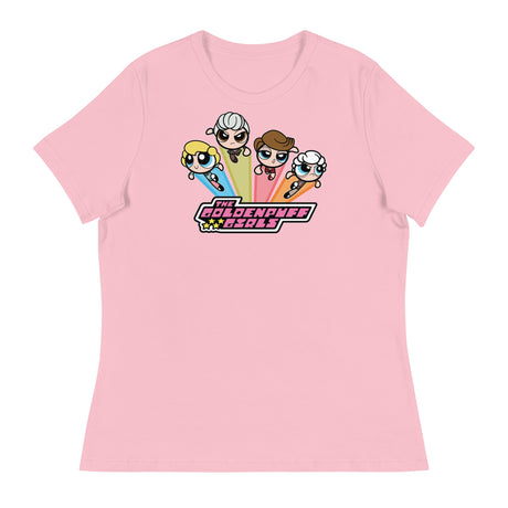 Goldenpuff Girls (Women's Relaxed T-Shirt)-Women's T-Shirts-Swish Embassy