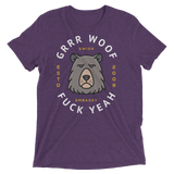 Grrr Woof (Triblend)-Triblend T-Shirt-Swish Embassy