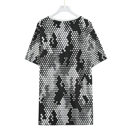 Halftone Camo (Allover T-Shirt)-Allover T-Shirt-Swish Embassy