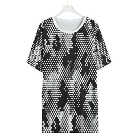 Halftone Camo (Allover T-Shirt)-Allover T-Shirt-Swish Embassy
