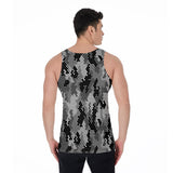Halftone Camo (Allover Tank Top)-Allover Tank Top-Swish Embassy