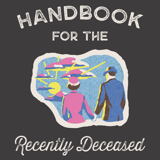 Handbook for the Recently Deceased-Halloween T-Shirt-Swish Embassy