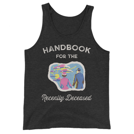 Handbook for the Recently Deceased (Tank Top)-Halloween Tank-Swish Embassy