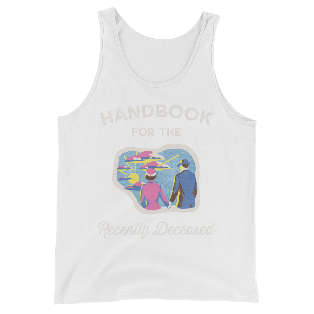 Handbook for the Recently Deceased (Tank Top)-Halloween Tank-Swish Embassy