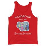 Handbook for the Recently Deceased (Tank Top)-Halloween Tank-Swish Embassy