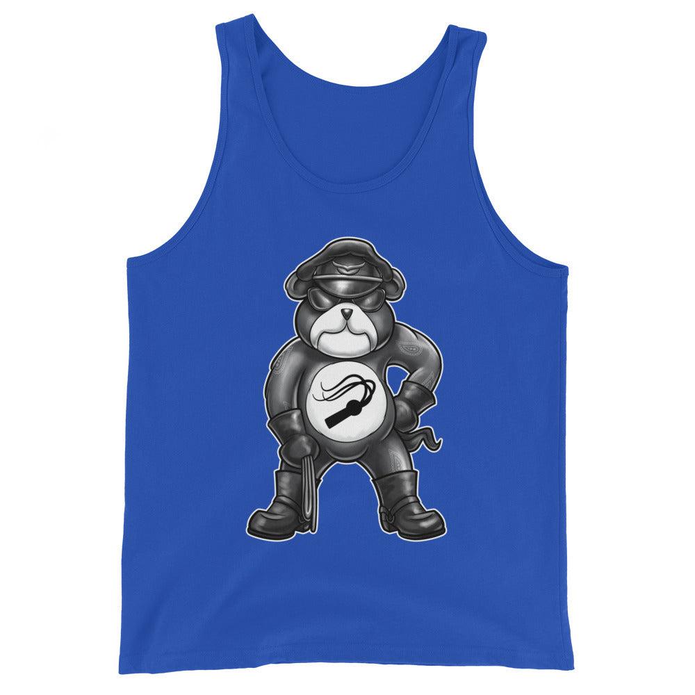 Hanky Bear - Black (Tank Top)-Tank Top-Swish Embassy