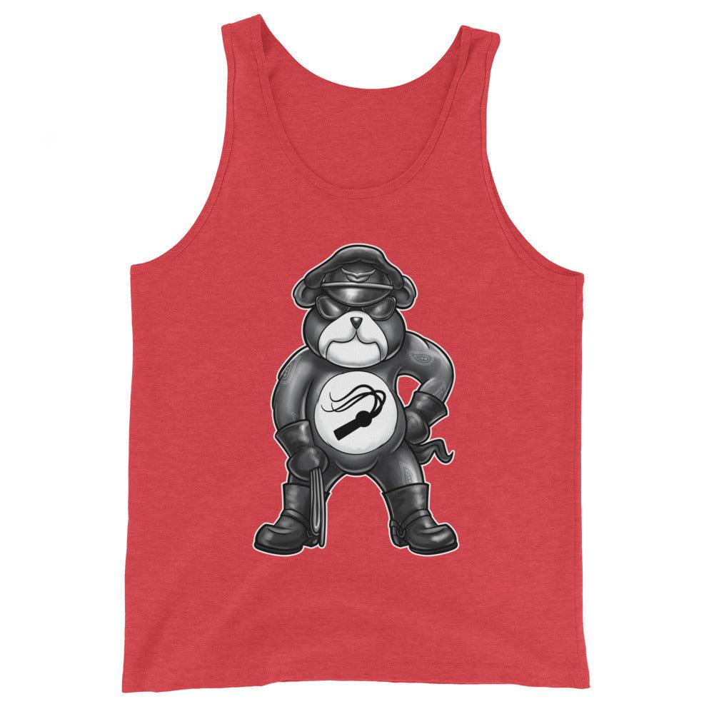 Hanky Bear - Black (Tank Top)-Tank Top-Swish Embassy