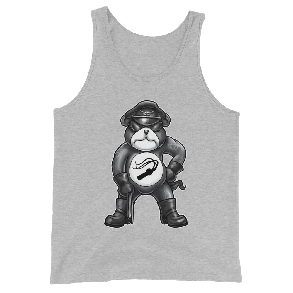 Hanky Bear - Black (Tank Top)-Tank Top-Swish Embassy