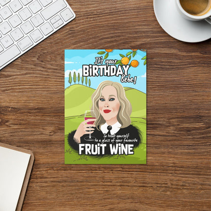 Happy Birthday Bebe (Birthday Card)-Birthday Card-Swish Embassy