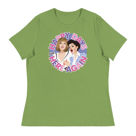 Happy Days are Here Again (Women's Relaxed T-Shirt)-Women's T-Shirts-Swish Embassy