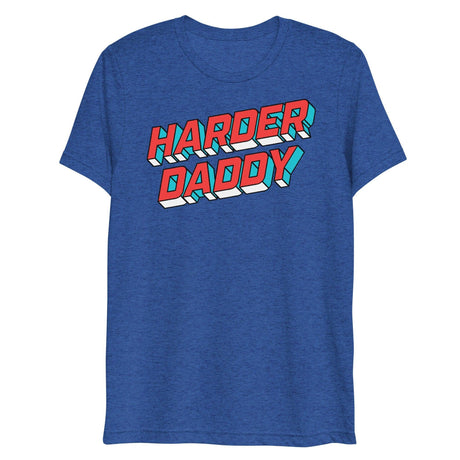 Harder Daddy (Triblend)-Triblend T-Shirt-Swish Embassy